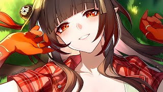 JVKE - colors (ft. Tilly Birds & John Michael Howell) [Lyrics/Nightcore/Sped Up Reverb]