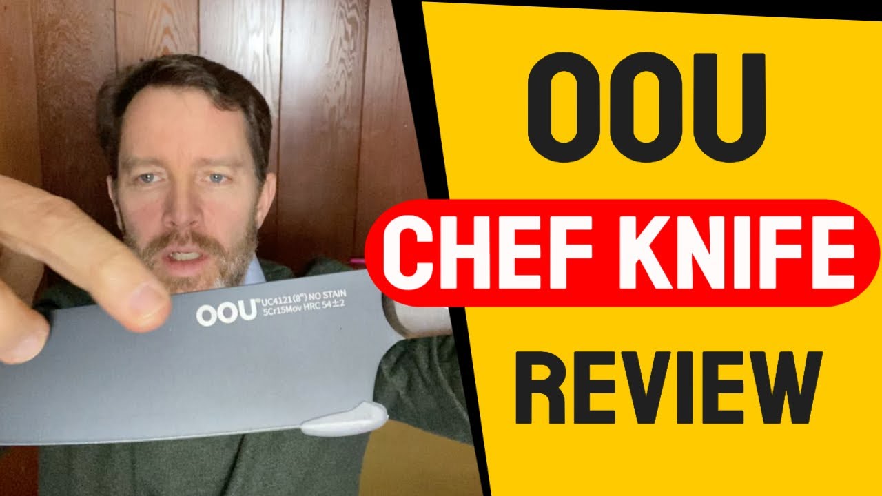 First Look at the OOU Chef Knife and testing the Chef Knife 