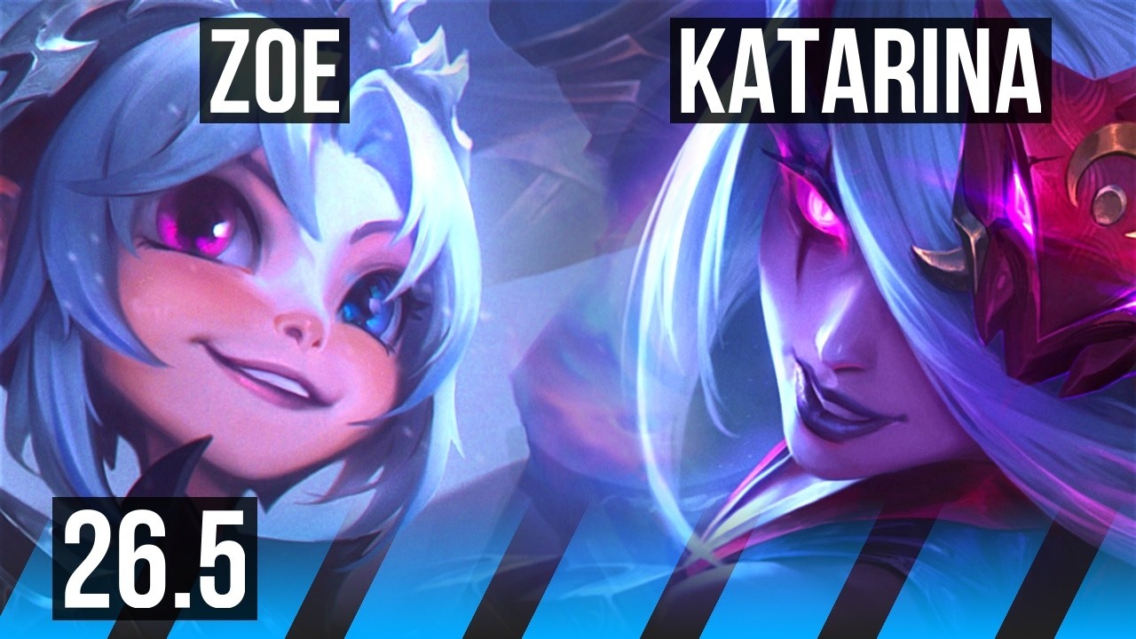 ケーナとケナティカ Katarina vs Kennen Mid - KR Challenger - Patch 13.6 Season 13 和楽器