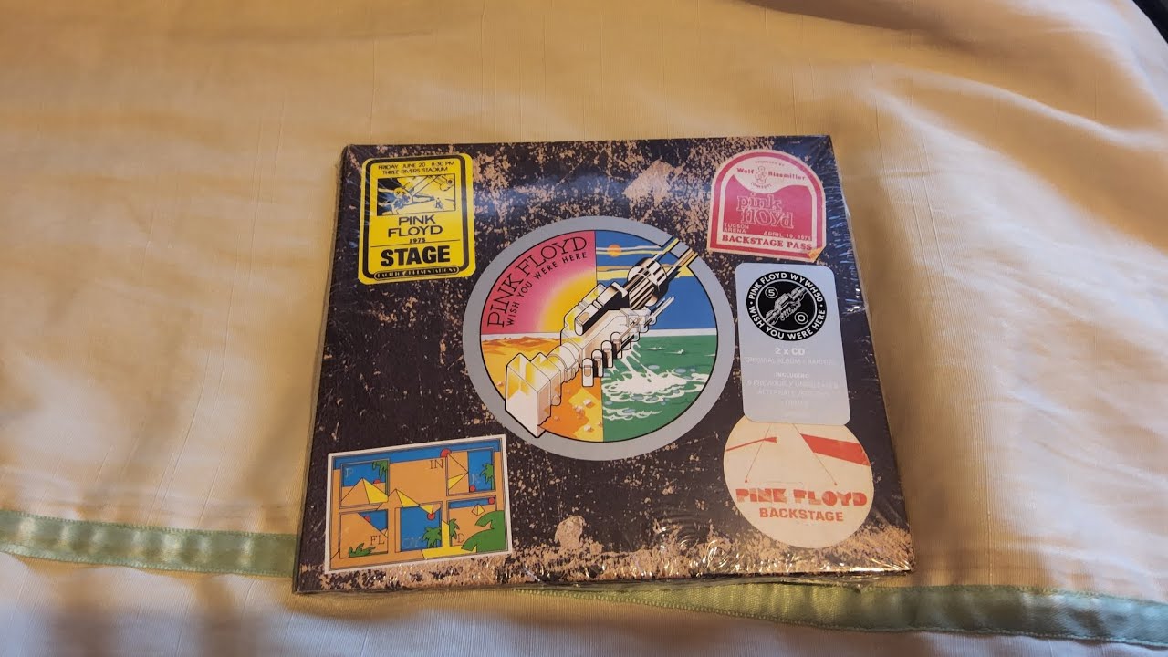 Pink Floyd wish you were here 50th anniversary 2 cd unboxing
