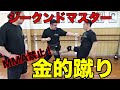 超危険!格闘家がジークンドーマスターに反則技「金的蹴り」を学ぶ!