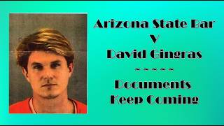 Arizona State Bar V David Gingras- More Motions