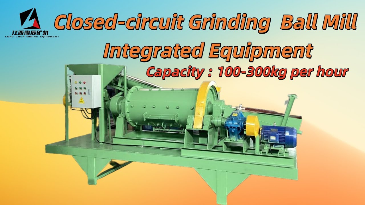 Unlock Maximum Efficiency with Our Integrated Closed-Circuit Ball Mill & Spiral Classifier.