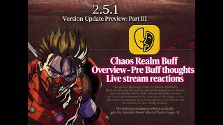 [Morimens] Chaos Realm Prebuff secondary buff overview and my thoughts and comparison.