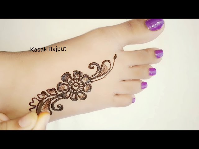 henna trails | Henna tattoo designs, Foot henna, Henna tattoo
