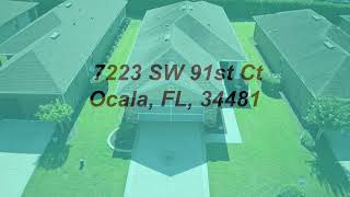 Home for sale. 7223 SW 91st Ct Ocala, FL, 34481