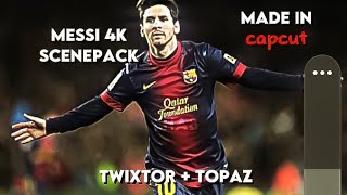 Messi 4K Scenepack Cold Cc