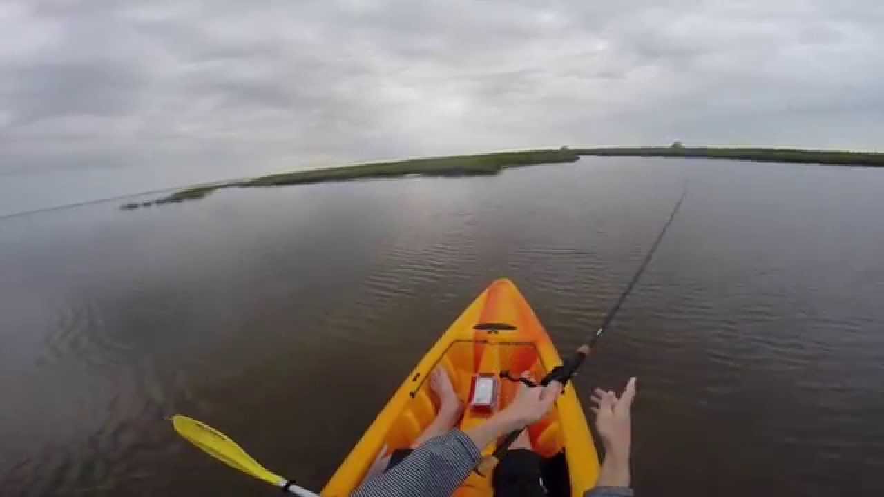 Spring Kayak Fishing Montage 2015(surfside beach and christmas bay Tx