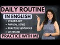 How to talk about your daily routine in english  vocabulary  english speaking practice  chetchat