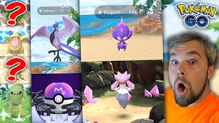 Second Poipole Caught and it was... Diancie Research Completed! Another Master ball!? (Pokémon GO)