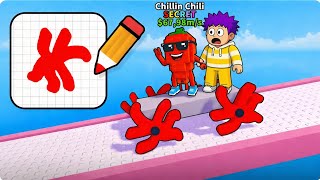 Aku Harus Gambar Ban Mobil Agar Bisa Melewati Rintangan Roblox Draw Wheel For Brainrot Indonesia 