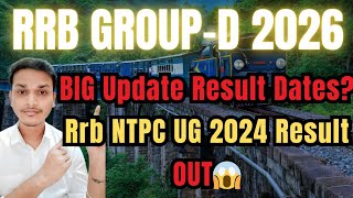 🚨RRB Group D Result Date BIG UPDATE😱 NTPC UG Result OUT Court Case News🔥 #rrbgroupd #rrbntpcug #rrb