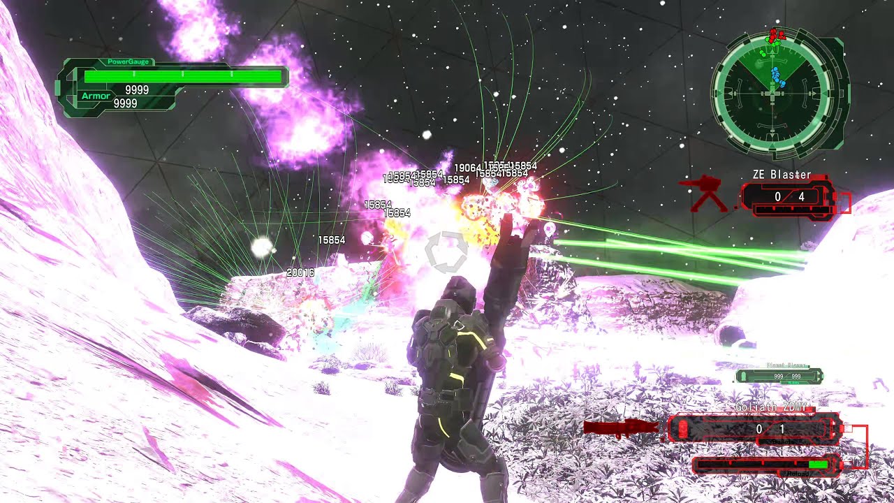 EDF 6 DLC 2 M 29 LV X-1 Snow March - Ranger Inferno - Earth Defense Force