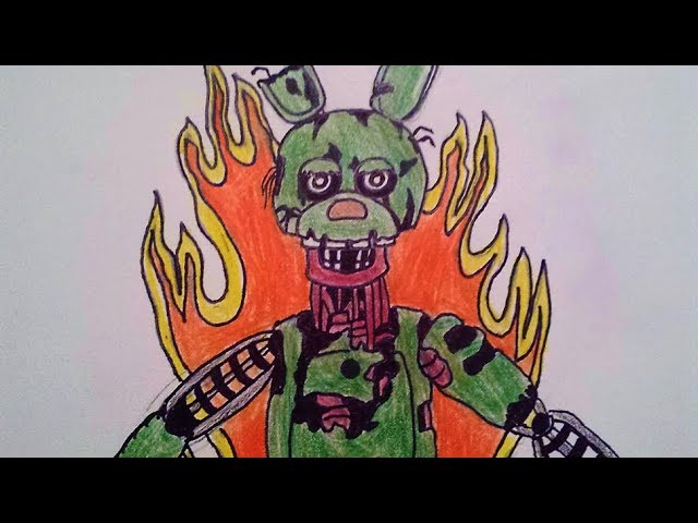 The Joy Of Creation: Reborn Five Nights At Freddy's Drawing