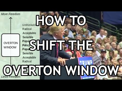 How to Shift the Overton Window