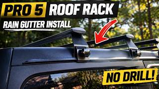 Rain Gutter Roof Rack Installation & Overview | TOROS PRO 5