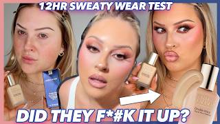 WORKOUT PROOF? 🥵💦 trying the NEW estee lauder double wear foundation formula screenshot 3
