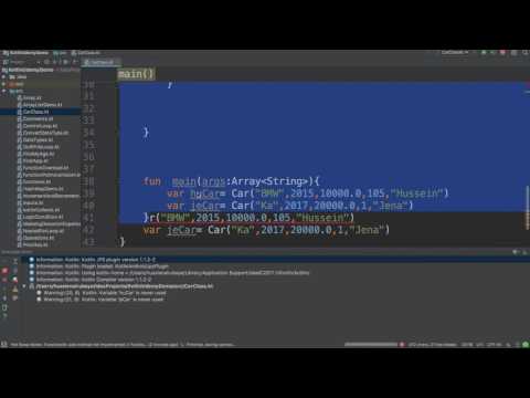 40-Kotlin for Beginners: Simple Class