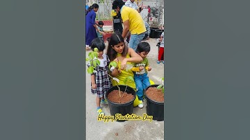 Thumbnail of Plantation Day at Twins’ School 🌼🌼🌼🌼 #song #retro #music #twins #family #twinparents #greenery