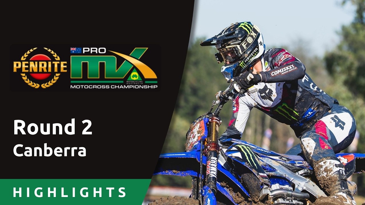 Highlights - Round 2, Canberra - ProMX Motocross Championship 2026