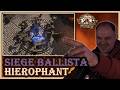 Path Of Exile SIEGE BALLISTA TOTEM Hyrophant FULL GUIDE
