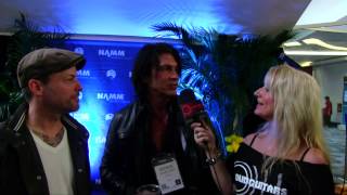 George Lynch-outtakes-NAMM 2014