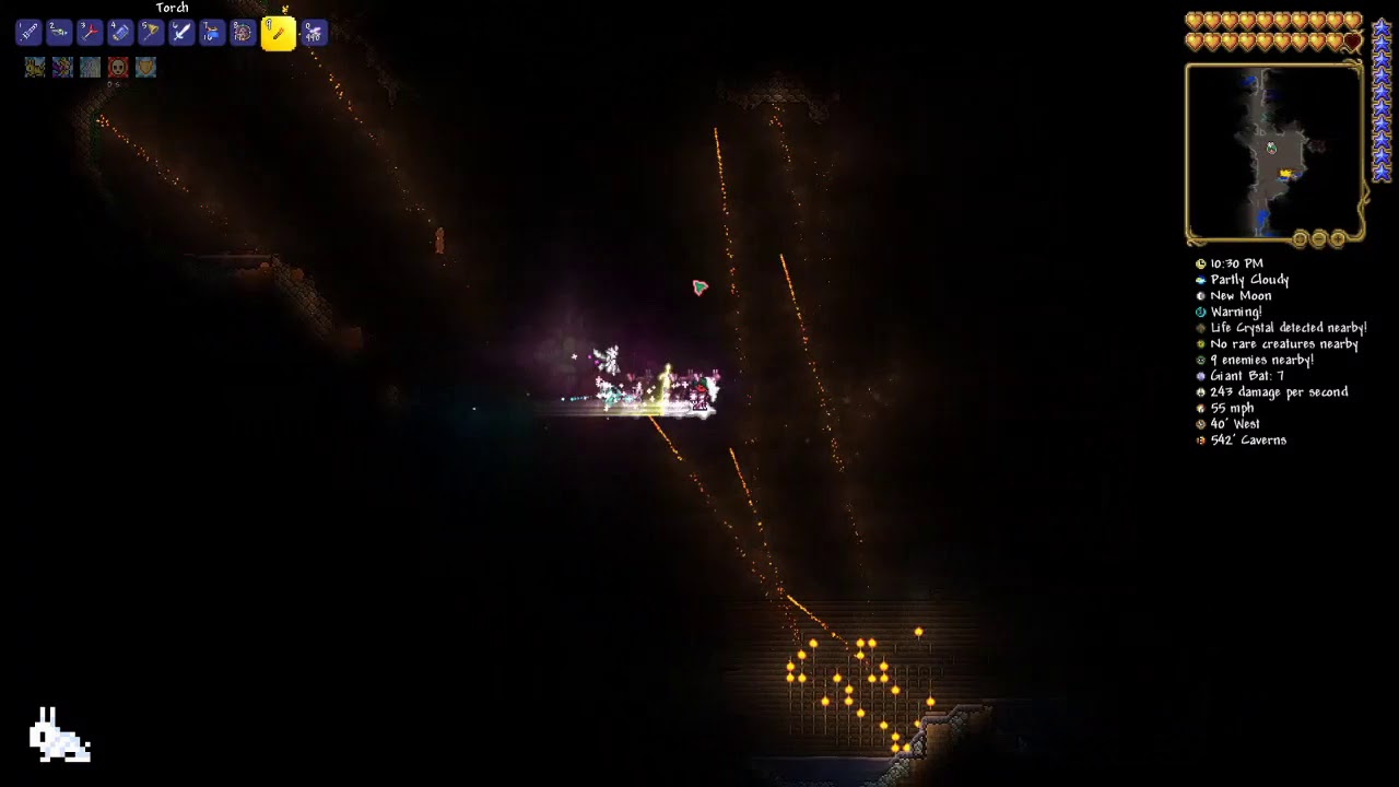 Terraria THE TORCH GOD!!! YouTube