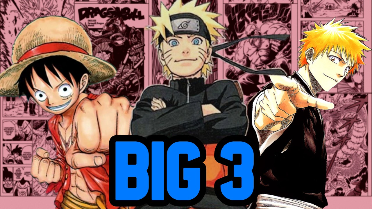 Qué es el Big 3? (Naruto, One Piece y Bleach) - YouTube