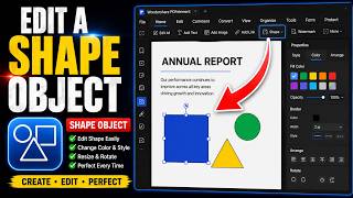 How to Resize and Edit Shape Objects in Nitro Pro PDF Editor
