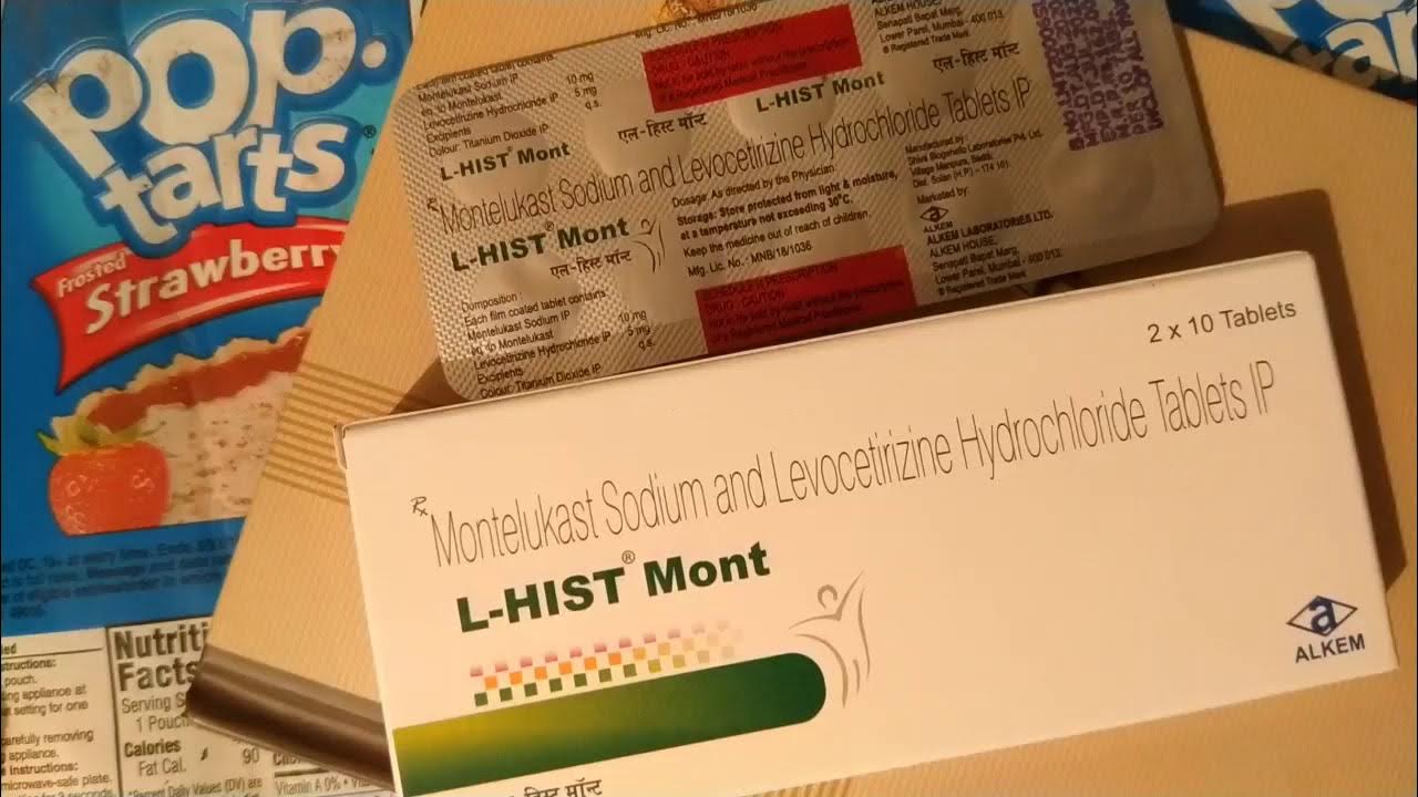 L Hist Mont Tablet, uses & side effect// Levoceterizine & montelukast