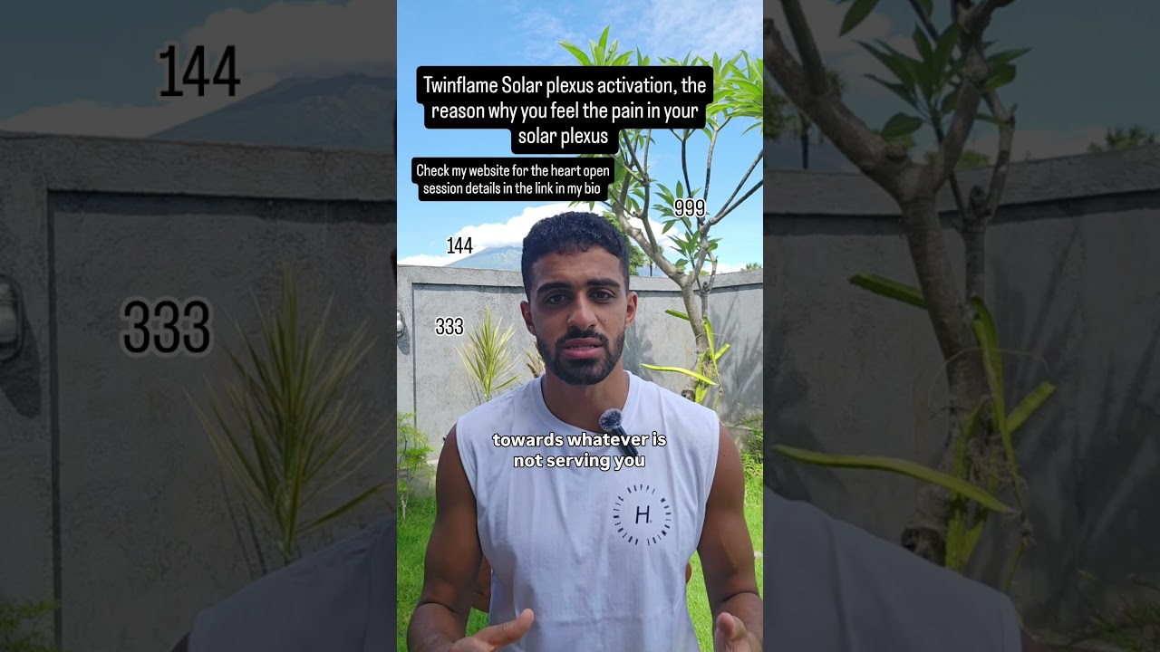 Twinflame solar plexus activation the reason why you feel pain in your solar plexus .