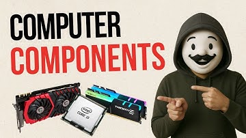 Every Computer Components Explained in 6 Minutes | CPU, GPU, RAM, Storage, Motherboard
