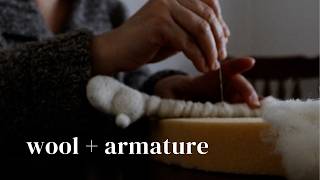 Using Needle Felting to Create an Art Doll