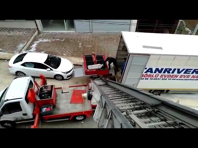 Çerkezköy evden eve asansörlü nakliyat - eşya indirme ve bindirme