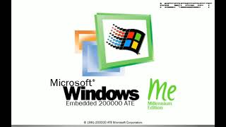 Microsoft Windows Millennium Edition Embedded 200000 After Time Era Startup & Shutdown