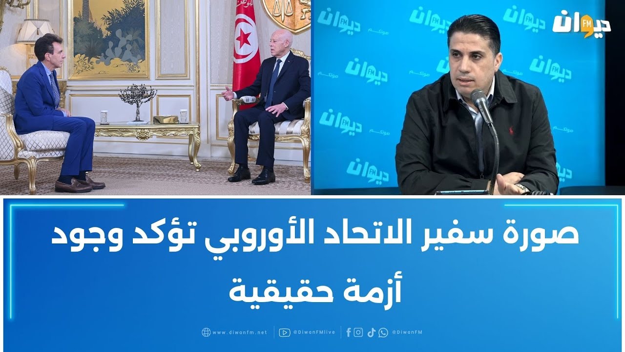 سرحان الشيخاوي: صورة سفير الاتحاد الأوروبي تؤكد وجود أزمة حقيقية