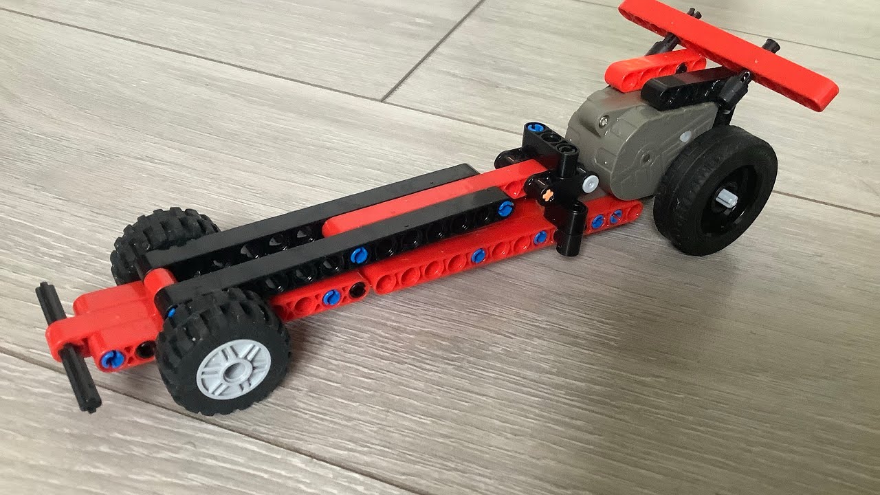 Pullback Lego Dragster (MOC)