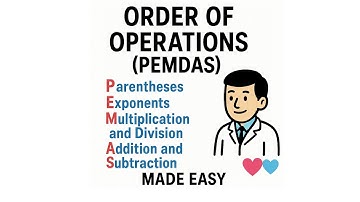 Order of Operations (PEMDAS) Made Easy