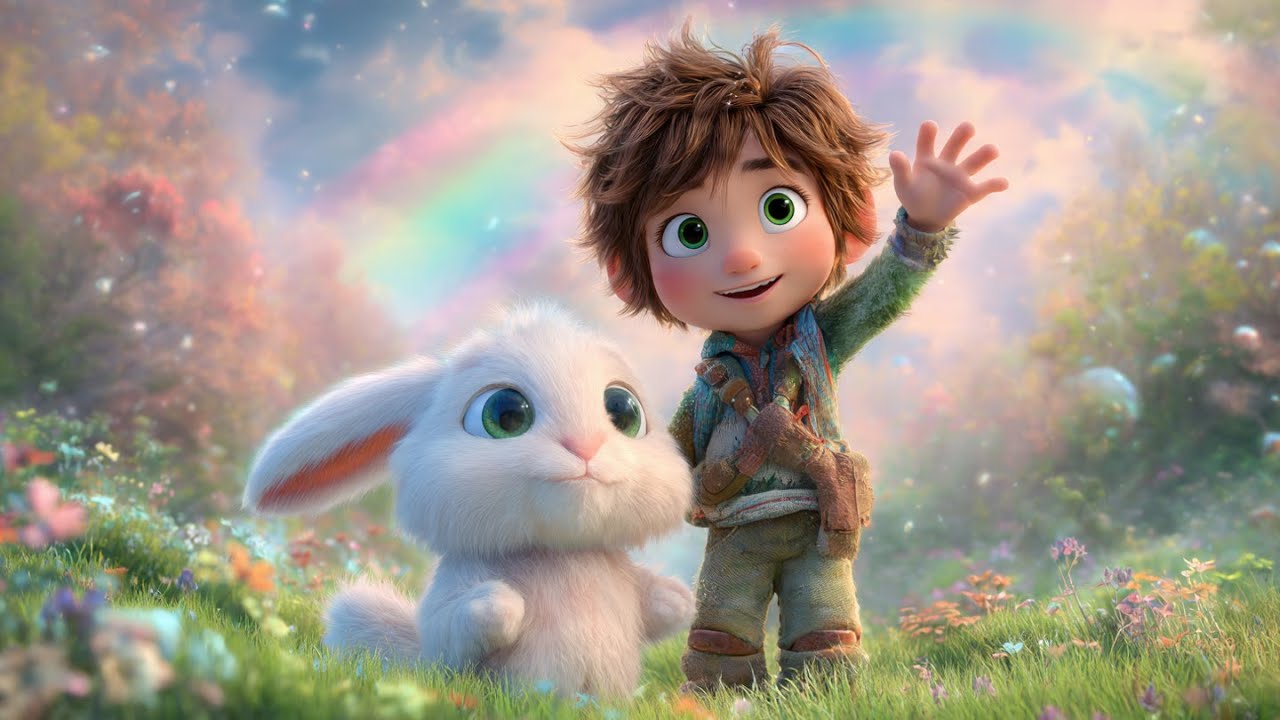 "Magical Bunny Adventure | Fun & Joyful Kids Rhyme for Play, Laugh & Learn 🌈✨"