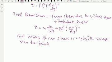 Fluid mechanics : - ( Prantl mixing length theory of Turbulent flow ) - 151.