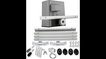 B07DK8ZBVF Rack Sliding Gate Opener (Assembly video)