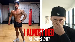 I ALMOST DIED DURING TRAINING..| I Want this bad enough to sacrifice it ALL & 19 Days Out Pro Stage