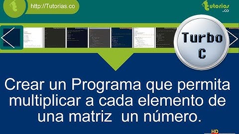 arrays – turbo C (matriz por numero)