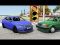 Cars vs Traffic Rules 1 - BeamNG Drive