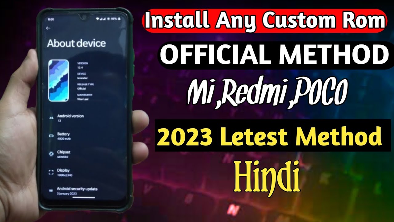 How To Install Custom ROM in Any Phone(StepByStep Method) How To