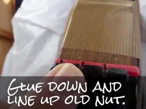 ベースギターナット修理/日本-/-bass-guitar-nut-repair/japan