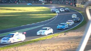 BTCC Round 30, opening lap.