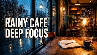 Playlist | Rainy Study Café ☕ Low Female Whisper · LoFi Beats · Exam Study screenshot 4