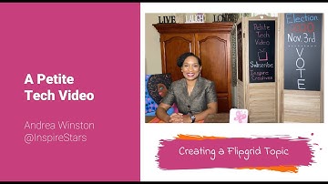 Creating a Flipgrid Topic