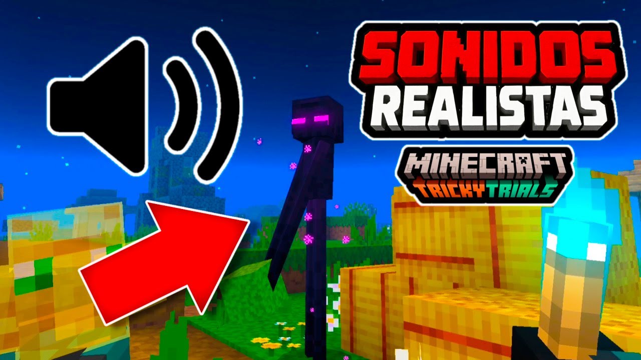 ❤️SONIDOS REALISTAS para MINECRAFT PE 1.21.81 BEDROCK | Textura Better Sounds Sound✅
